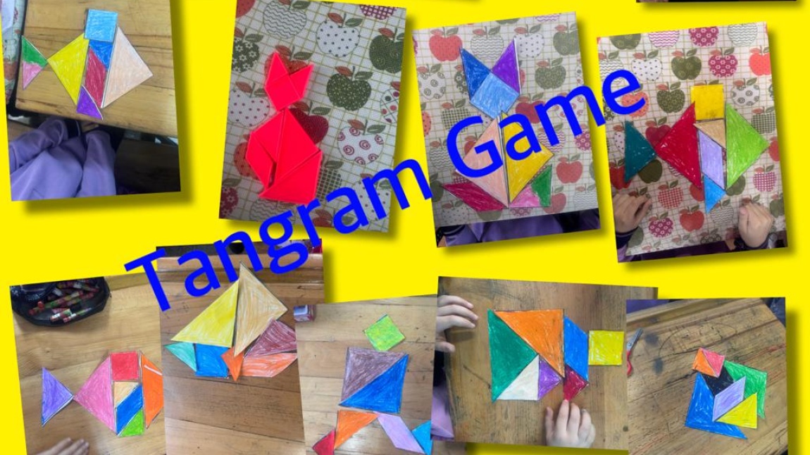 STEAM and Mind Game Projesi Tangram Oyunu Tasarımları